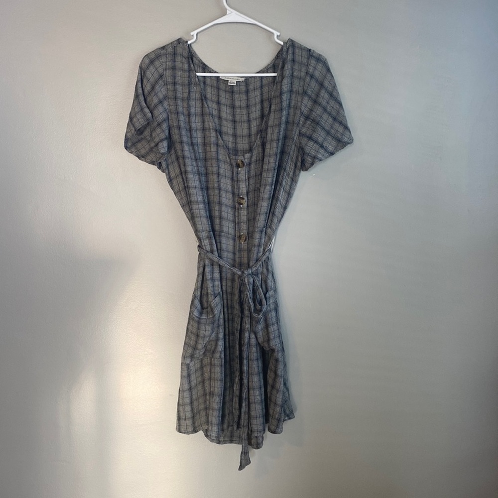 American Eagle plaid sundress